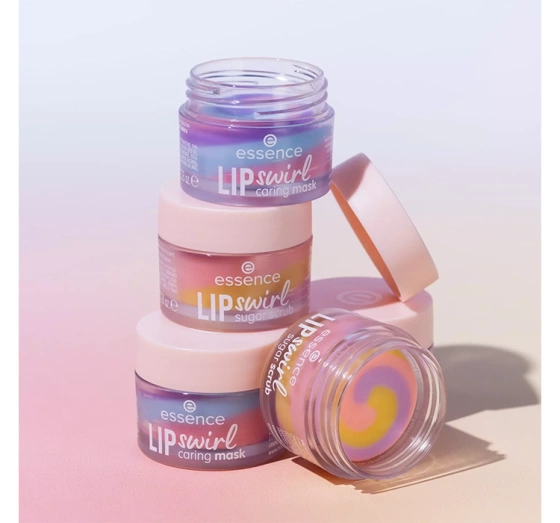Click on photo to zoom it Essence Lip Swirl Vanilla-Scented Sugar Lip Scrub, 8 g