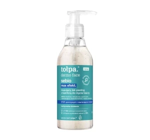 Tołpa Dermo Face Sebio Max Efekt Foaming Gel Scrub with Camphor for Face 195ml