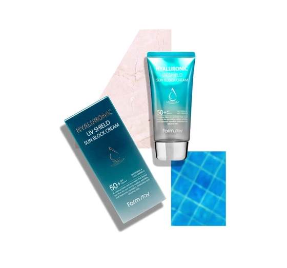 FARMSTAY HYALURONIC CREAM WITH UV SUNSCREEN SPF50+ 70G