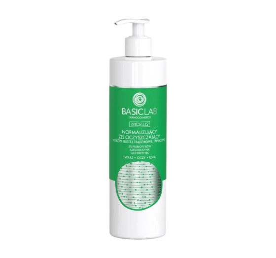 BASICLAB MICELLIS CLEANSING GEL FOR OILY AND SENSITIVE SKIN 300ML