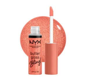 NYX PROFESSIONAL MAKEUP BUTTER GLOSS BLING LIP GLOSS  02 DRIPPED OUT 8ML