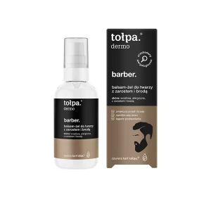 Tołpa Dermo Barber Face Balm-Gel for Facial Hair and Beards 75ml