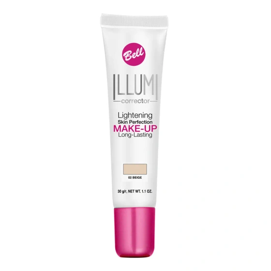 Click on photo to zoom it Bell Illumi Corrector Make-up Long-Lasting Foundation 02 Beige 30g