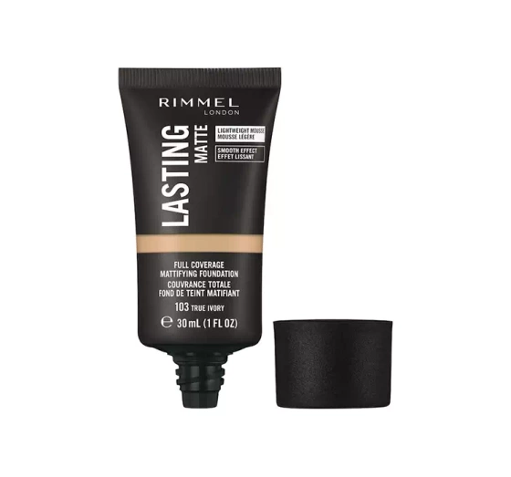 RIMMEL LASTING MATTE FOUNDATION 103 TRUE IVORY 30ML