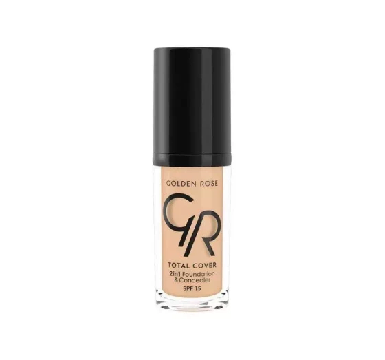 GOLDEN ROSE TOTAL COVER FOUNDATION CONCEALER 02 30ML