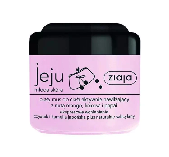 ZIAJA JEJU WHITE BODY MOUSSE 200ML