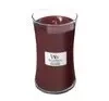 WOODWICK LARGE JAR CANDLE SCENTED BLACK CHERRY 610G 