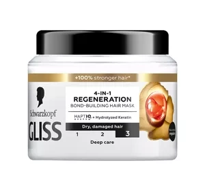 GLISS 4-IN-1 REGENERATION HAIR MASK 400ML