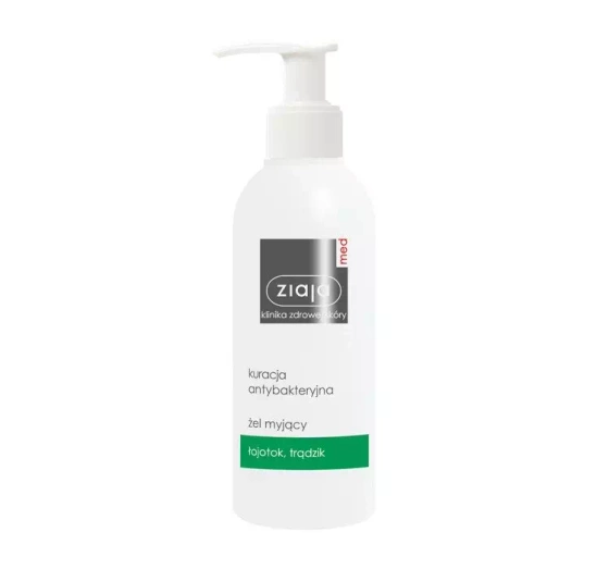 ZIAJA MED ANTIBACTERIAL TREATMENT CLEANSING GEL 200ML