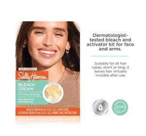 SALLY HANSEN BODY AND FACE HAIR BLEACH 