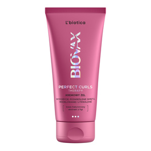BIOVAX GLAMOR PERFECT CURLS THERAPY CREAMY GEL CURL DEFINING GEL 150ML