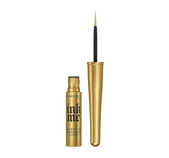 RIMMEL INK ME EYE AND BODY LINER EYE AND BODY 002 GOLD 3.5ML