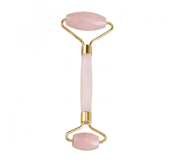 DENI CARTE ROLLER FACE MASSAGER PINK QUARTZ