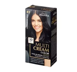 JOANNA MULTI CREAM COLOR PERMANENT HAIR DYE 41 CHOCOLATE BROWN