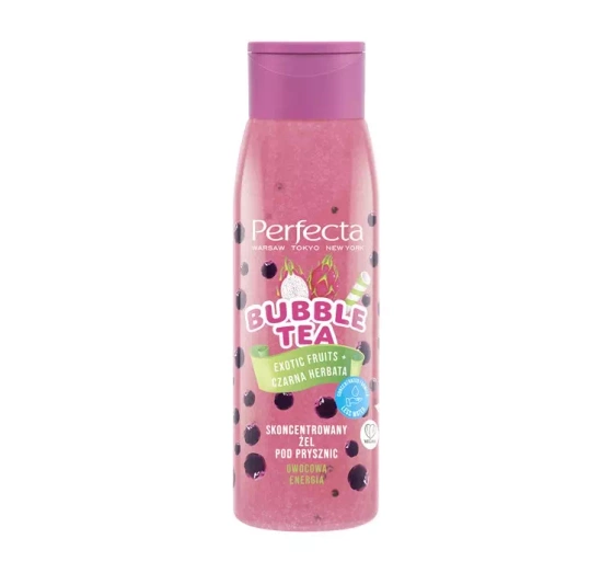 PERFECTA BUBBLE TEA CONCENTRATED SHOWER GEL EXOTIC FRUITS + BLACK TEA 400G