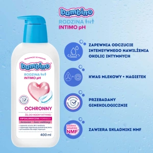 Bambino Rodzina Intimo pH Protective Intimate Hygiene Gel 400ml