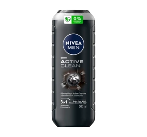 NIVEA MEN ACTIVE CLEAN SHOWER GEL 500ML