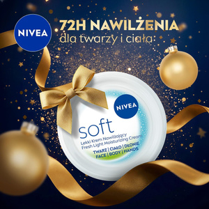NIVEA Flower Power Set: Fresh Flower Deodorant Spray 150ml, Soft Moisturiser 200ml, Soft Rose Lip Balm 4.8g and Hair Clip