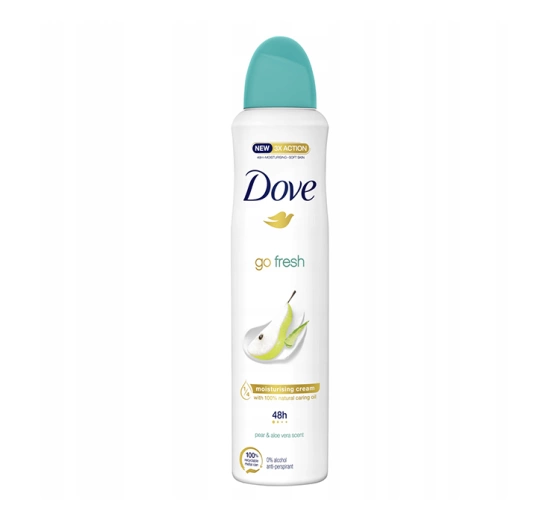 DOVE GO FRESH ANTIPERSPIRANT SPRAY PEAR & ALOE VERA 250ML