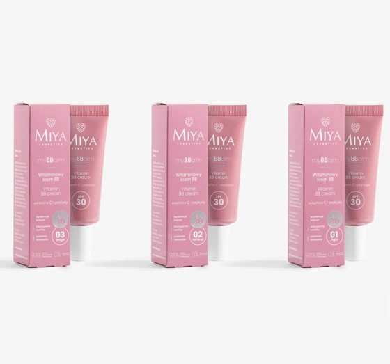 MIYA COSMETICS MYBBCREAM VITAMIN BB CREAM 03 BEIGE 30ML