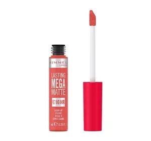 RIMMEL LASTING MEGA MATTE LIPSTICK 600 CORAL SASS 7.4ML