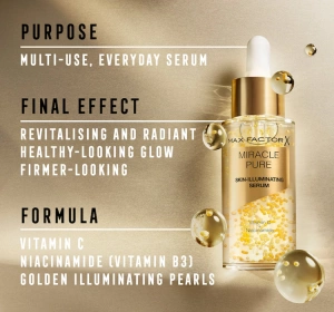 MAX FACTOR MIRACLE PURE FACE SERUM 30ML