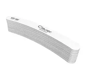 CLAVIER SET OF STRAIGHT NAIL FILES 100/180 10 PCS