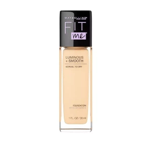 MAYBELLINE FIT ME LUMINOUS + SMOOTH FOUNDATION 118 LIGHT BEIGE 30ML 