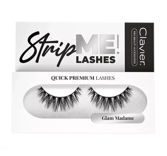 CLAVIER STRIP ME LASHES STRIP LASHES FALSE LASHES 829 GLAM MADAME