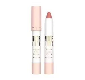 GOLDEN ROSE NUDE LOOK CREAMY LIPSTICK CRAYON 04 CORAL NUDE 3.5G