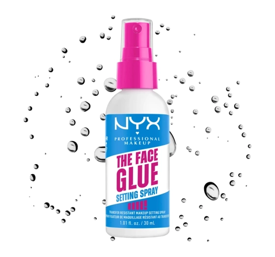 NYX Professional Makeup The Face Glue Makeup Setting Spray  60 ml