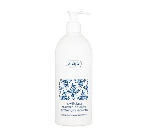 ZIAJA WITH SILK PROTEIN MOISTURIZING BODY MILK 400ML
