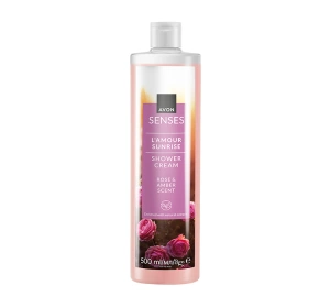 AVON SENSES L'AMOUR SUNRISE SHOWER GEL 500ML