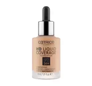 CATRICE HD LIQUID COVERAGE LIQUID FOUNDATION 040 WARM BEIGE 30ML