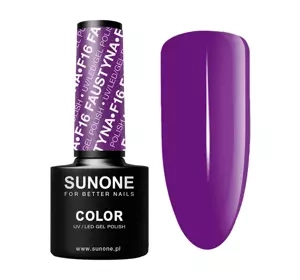SUNONE COLOUR UV/LED GEL POLISH F16 FAUSTYNA 5ML