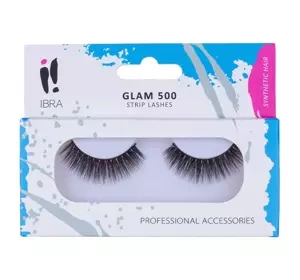 IBRA MAKEUP FALSE LASHES STRIP LASHES GLAM 500