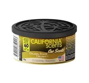 CALIFORNIA SCENTS CAR FRAGRANCE GOLDEN STATE DELIGHT 42G