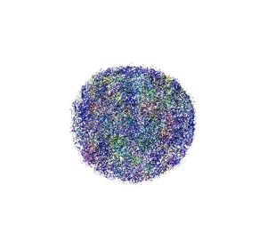 NYX PROFESSIONAL MAKEUP GLITTER BRILLANTS FACE AND BODY GLITTER 11 VIOLET 2.5G