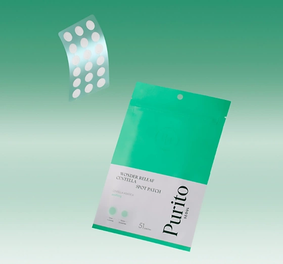 Purito Wonder Releaf Centella Invisible Blemish Patches Pack of 51