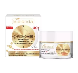 BIELENDA CHRONO AGE 24H REGENERATING ANTI-WRINKLE NIGHT CREAM 40+ 50ML