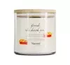 NACOMI FRAGRANCES SOY SCENTED CANDLE FRESH RHUBARB PIE 450G