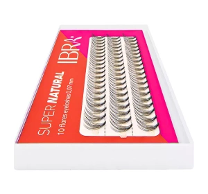 IBRA FALSE EYELASHES INDIVIDUAL LASHES C0,07 9MM