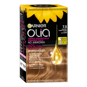 Garnier Olia permanent hair color no ammonia 7.3 Golden Dark Blonde