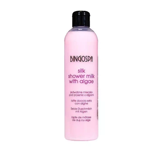 BINGOSPA SILK SHOWER MILK WITH ALGAE 300ML