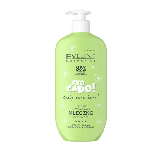 EVELINE MOISTURIZING BODY MILK AVOCADO 350ML