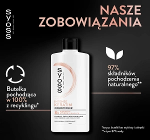 SYOSS KERATIN HAIR CONDITIONER FOR EASILY BREAKING HAIR 440ML