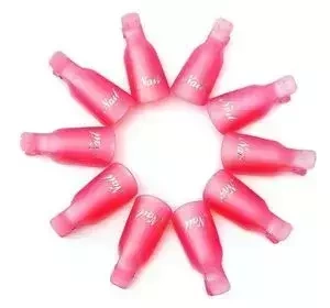 HYBRID ACRYLIC GEL REMOVAL CLIPS 10 PCS