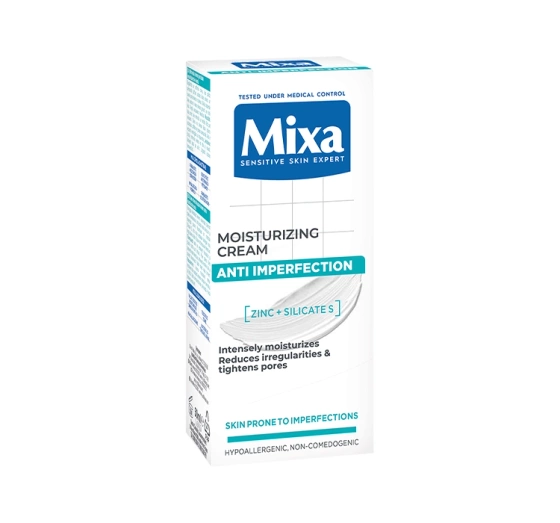 MIXA MOISTURIZING CREAM AGAINST IMPERFECTIONS