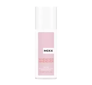 MEXX WHENEVER WHEREVER WOMAN DEODORANT NATURAL SPRAY 75ML
