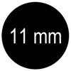 IBRA FALSE EYELASHES INDIVIDUAL LASHES C0,07 11MM